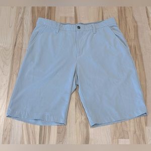 Adidas Men’s Size 32 Gray Athletic Golf Shorts - 10” Inseam
